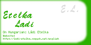 etelka ladi business card